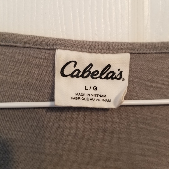 Cabela’s Bundle of Two Lace Detail Front Shirts L - Picture 3 of 9